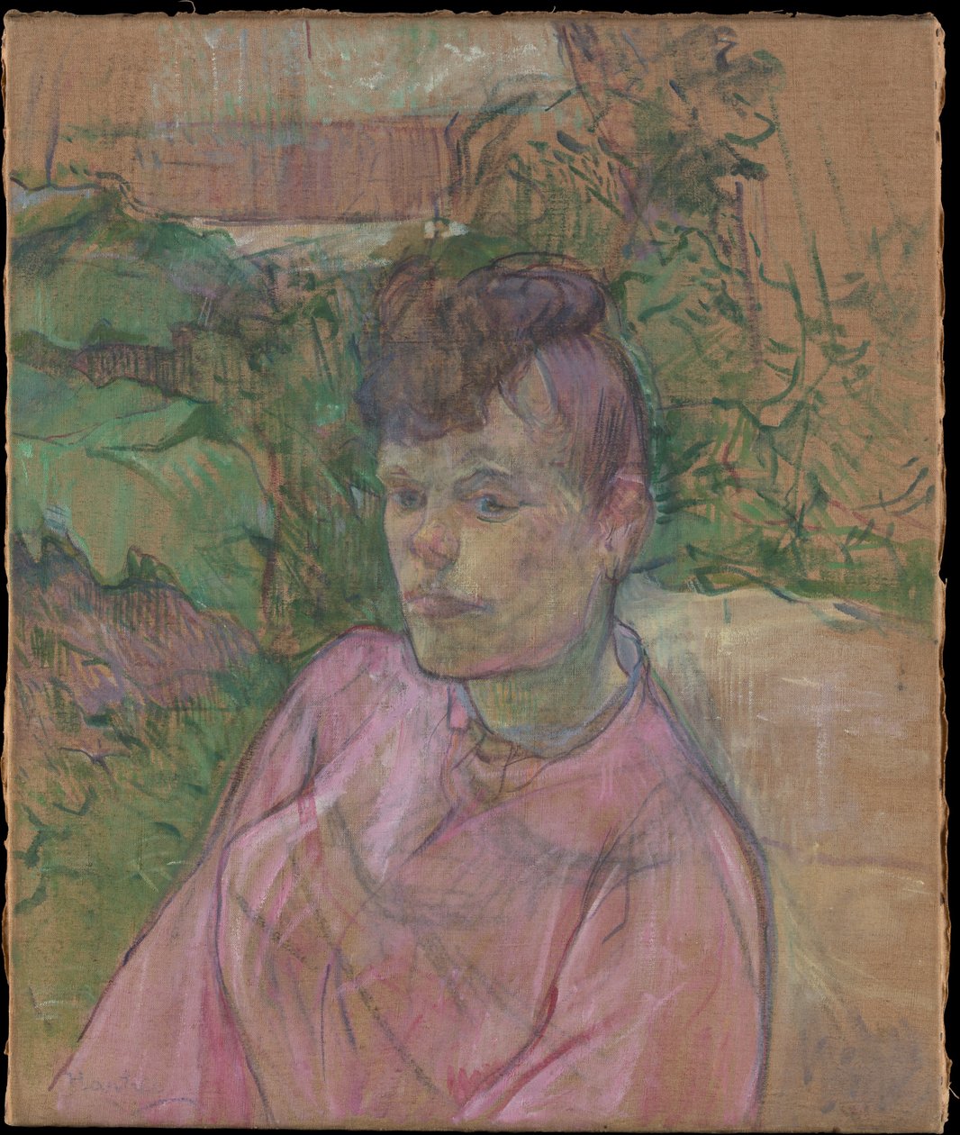 Žena v zahradě pana Foresta od Henri de Toulouse-Lautrec