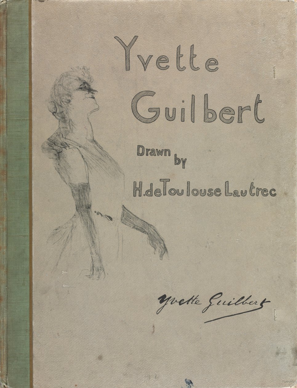 Yvette Guilbert - anglický seriál od Henri de Toulouse-Lautrec