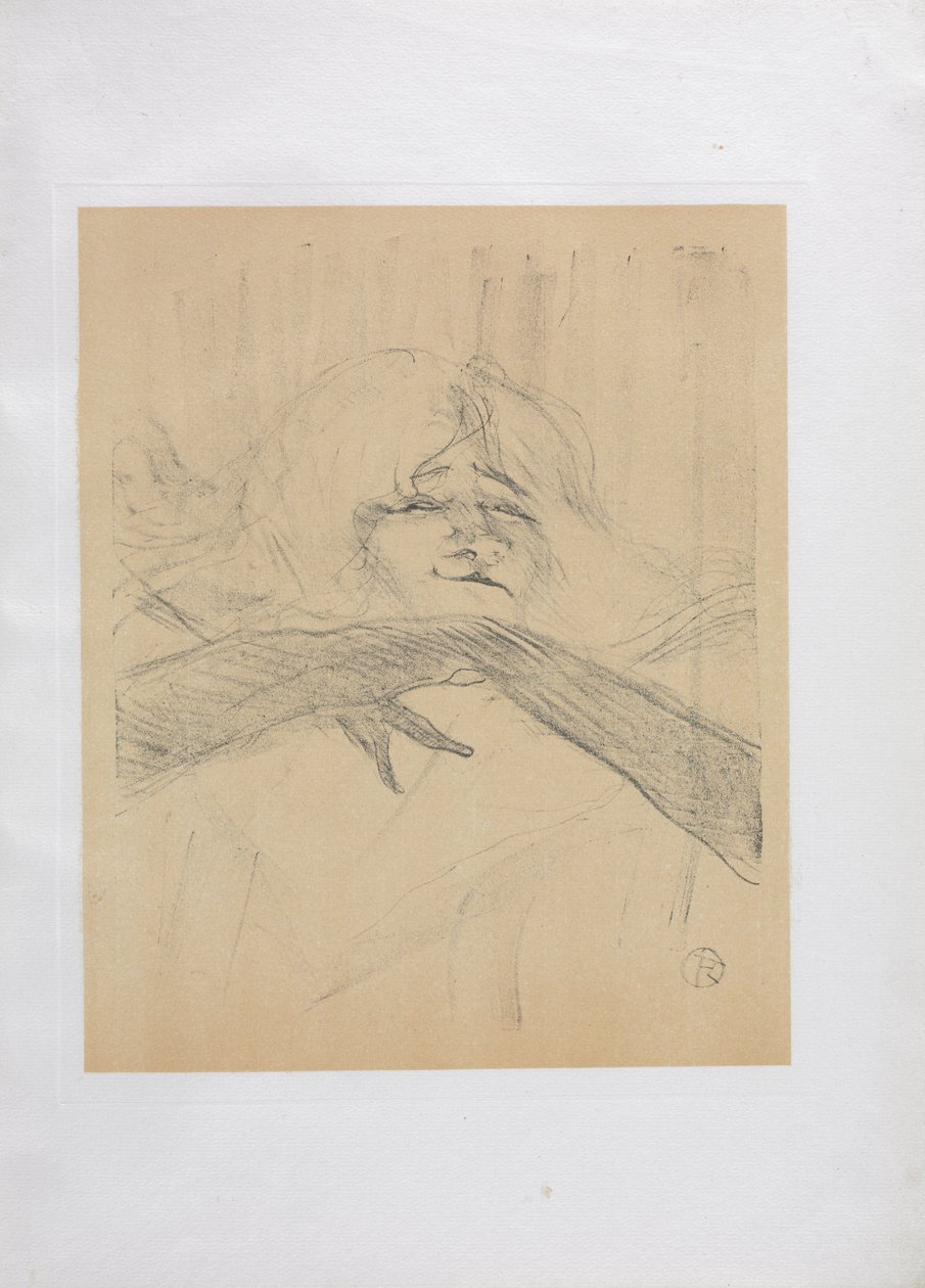 Yvette Guilbert-Anglická série: Linger Longer Loo od Henri de Toulouse-Lautrec