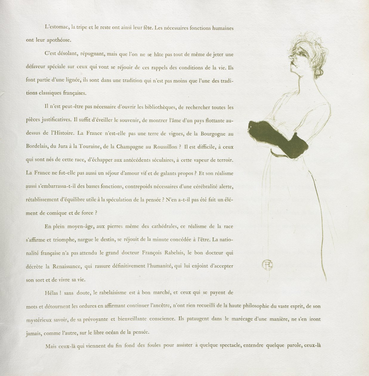 Yvette Guilbert-francouzská řada: č. 10 od Henri de Toulouse-Lautrec