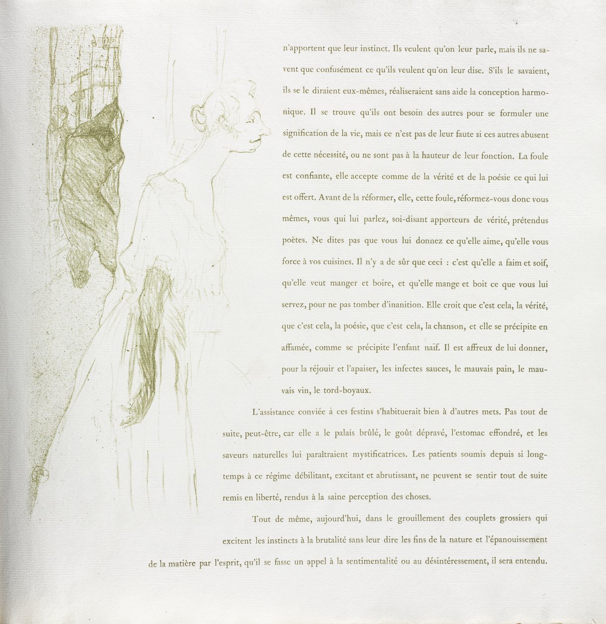 Yvette Guilbert-Francouzská řada: č. 11 od Henri de Toulouse-Lautrec