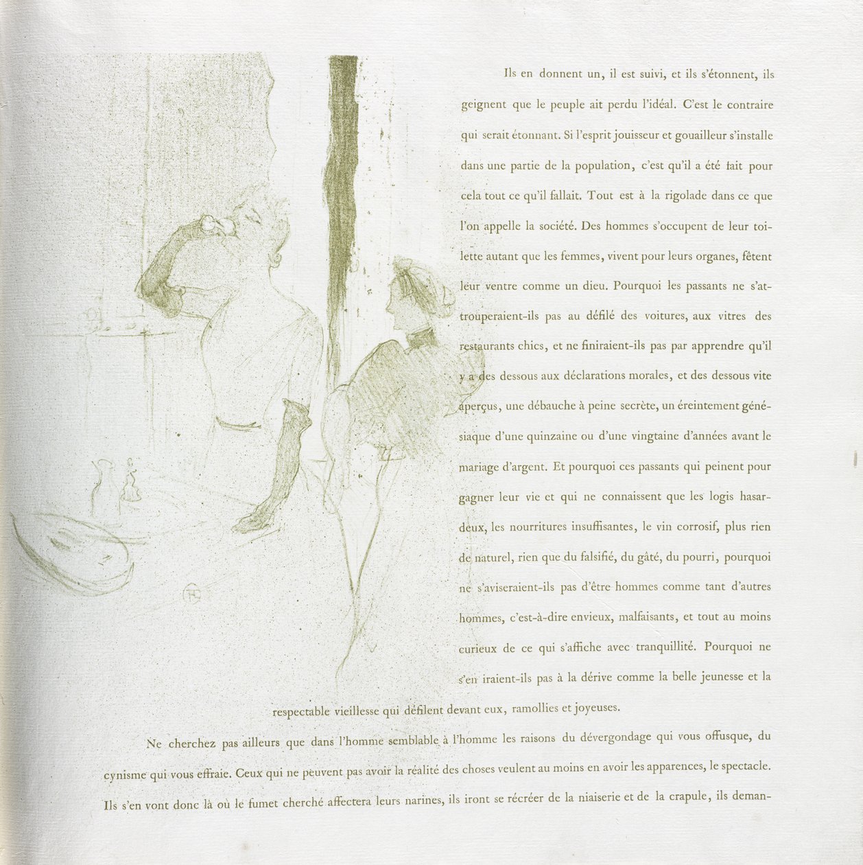Yvette Guilbert-francouzská řada: č. 14 od Henri de Toulouse-Lautrec