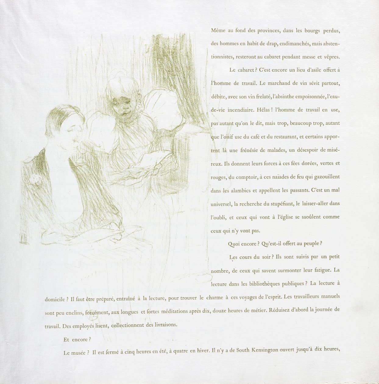 Yvette Guilbert-francouzská řada: č. 8 od Henri de Toulouse-Lautrec