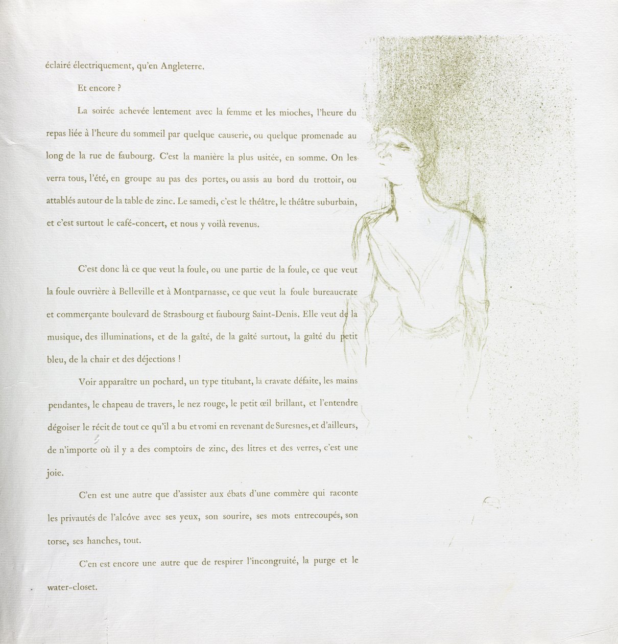 Yvette Guilbert-francouzská řada: č. 9 od Henri de Toulouse-Lautrec