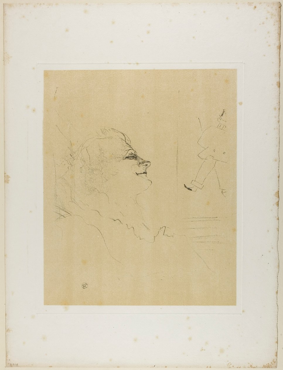 Yvette Guilbert-Pessima, od Yvette Guilbert od Henri de Toulouse-Lautrec