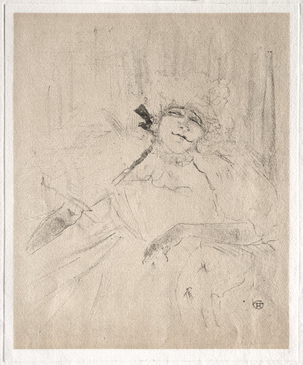 Yvette Guilbert: Stará píseň od Henri de Toulouse-Lautrec