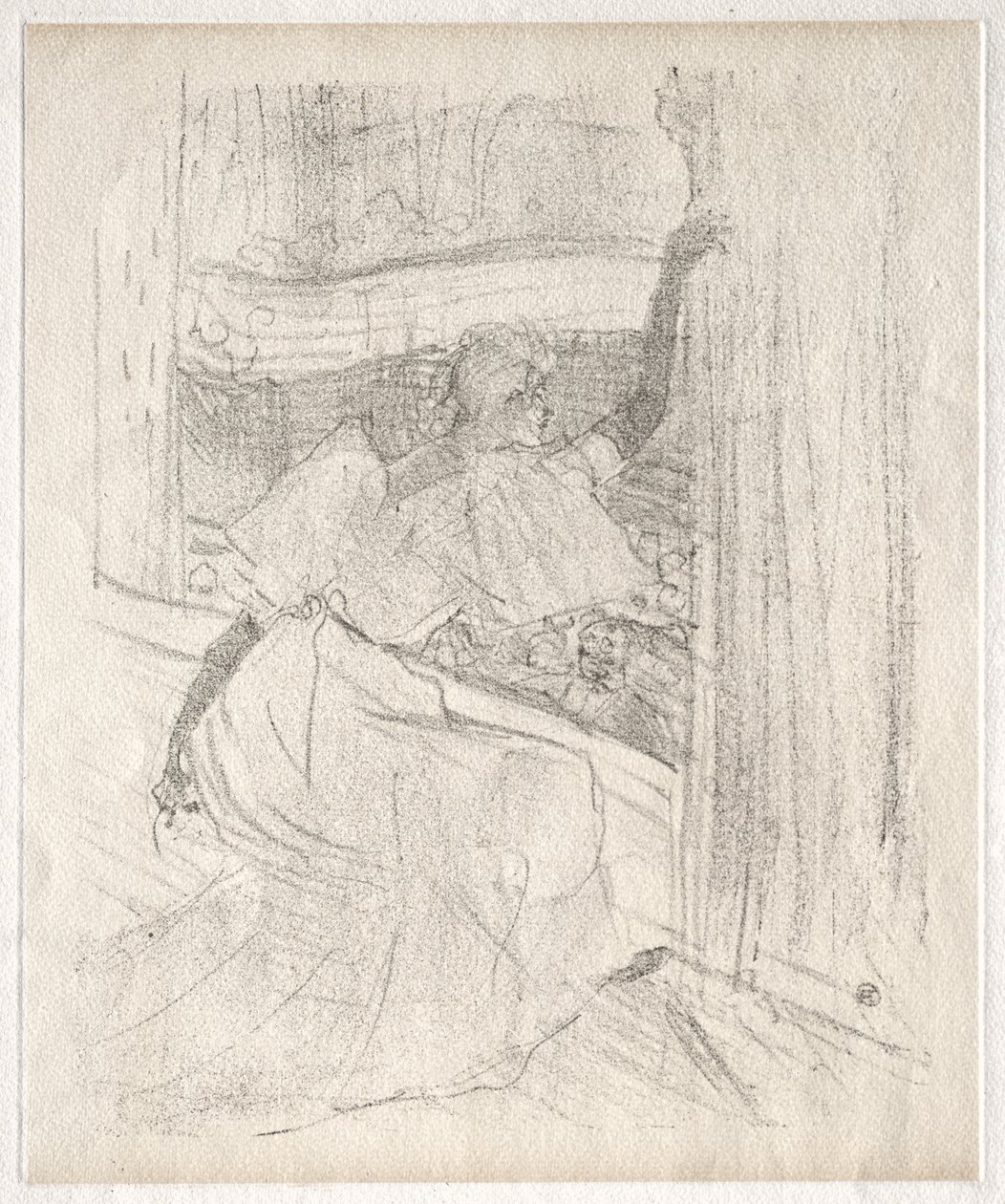 Yvette Guilbert: Zdravím publikum od Henri de Toulouse-Lautrec