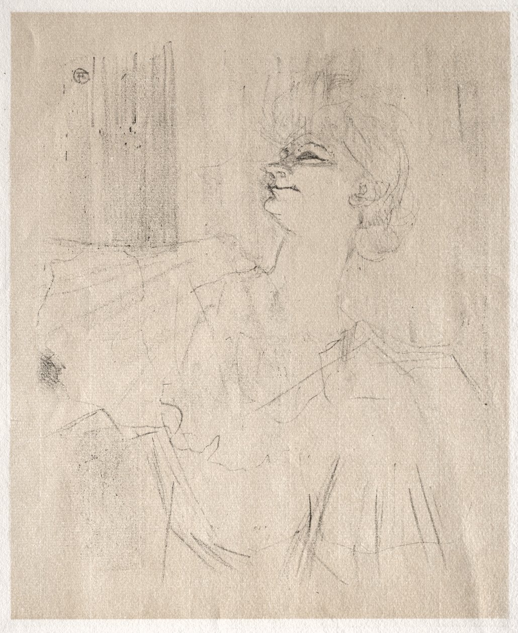 Yvette Guilbert: v Ménilmontant, z Bruant od Henri de Toulouse-Lautrec