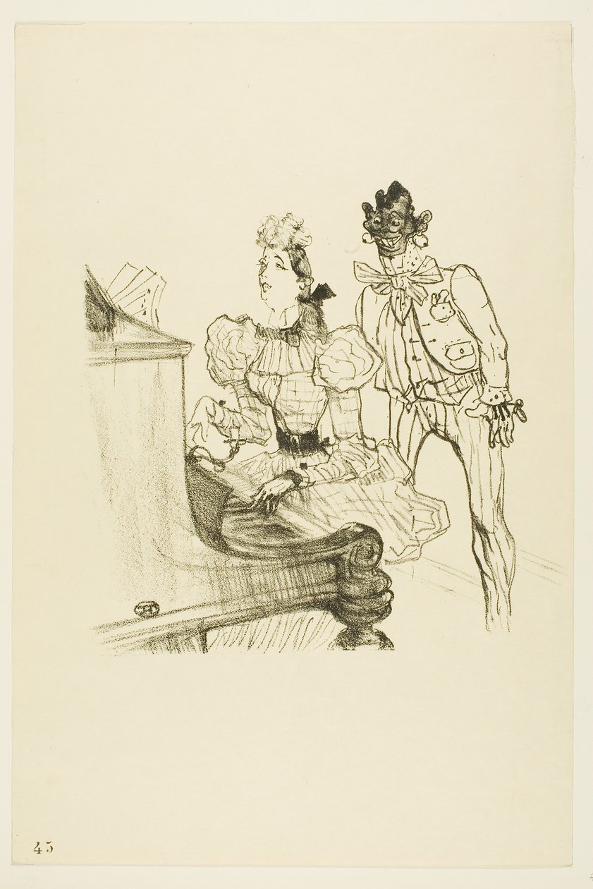 Zamboula-Polka od Henri de Toulouse-Lautrec
