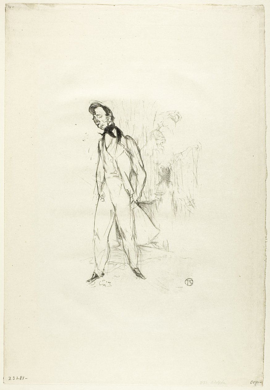 Adolphe aneb Mladý smutný muž od Henri de Toulouse Lautrec