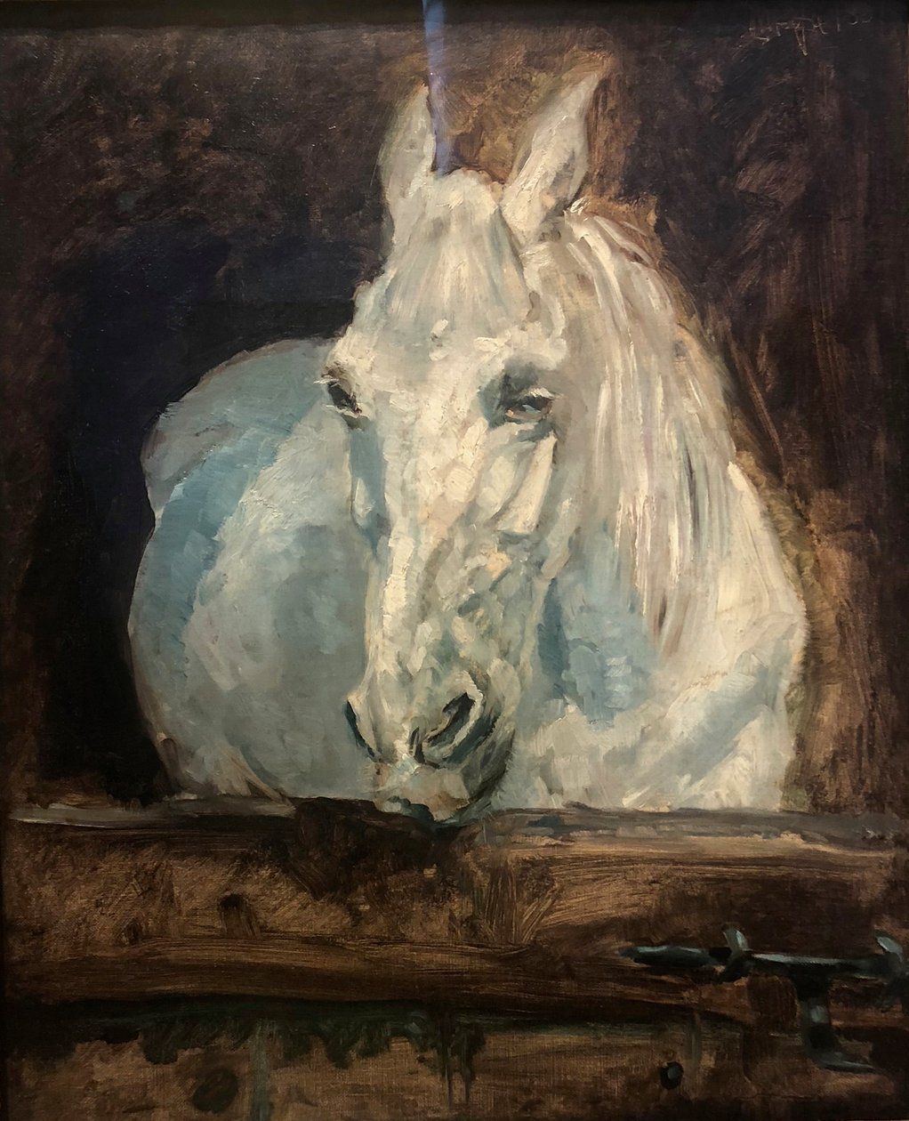 Albertina 2018 Henri de Toulouse-Lautrec Bílý kůň Gazela od Henri de Toulouse Lautrec