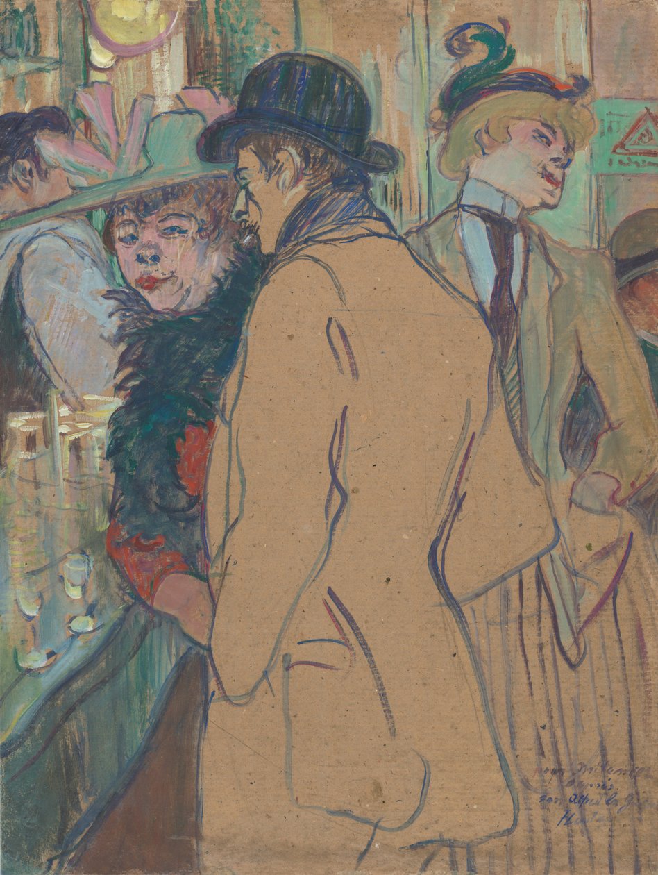 Alfred la Guigne, 1894. od Henri de Toulouse Lautrec