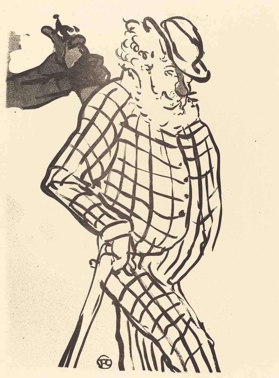 Americký zpěvák od Henri de Toulouse Lautrec