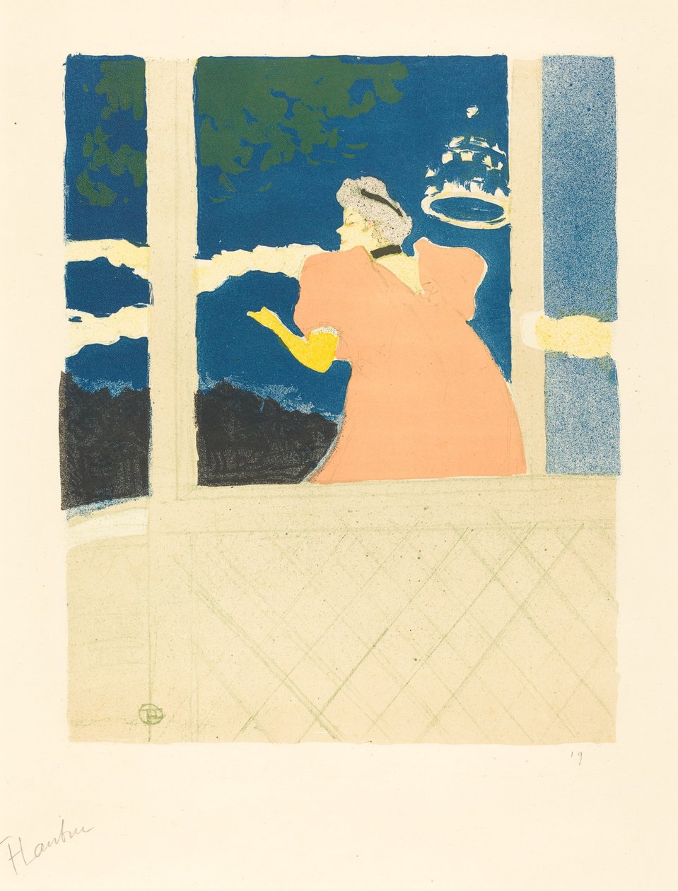 U velvyslanců od Henri de Toulouse Lautrec