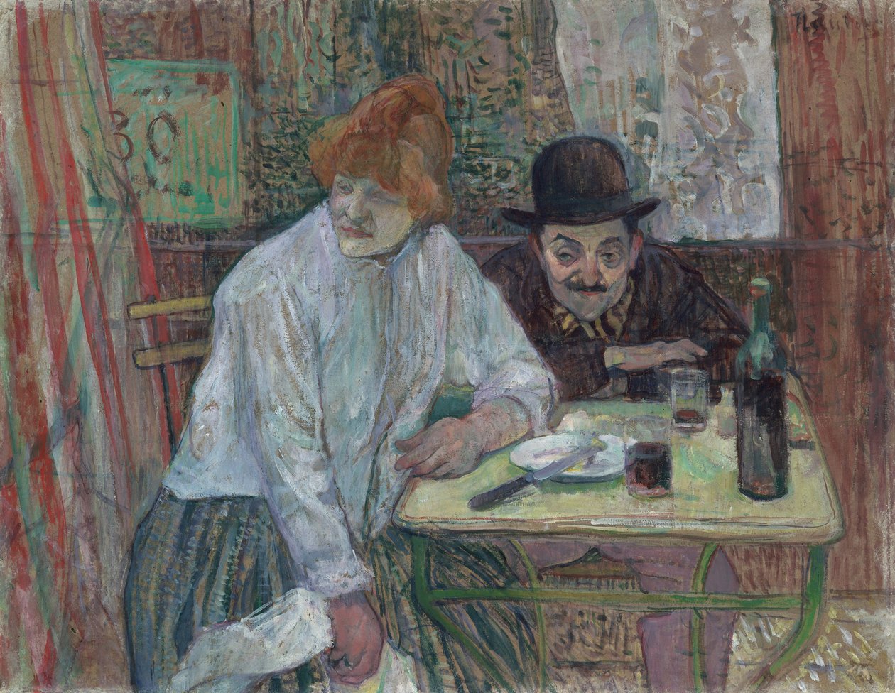 V kavárně La Mie od Henri de Toulouse Lautrec