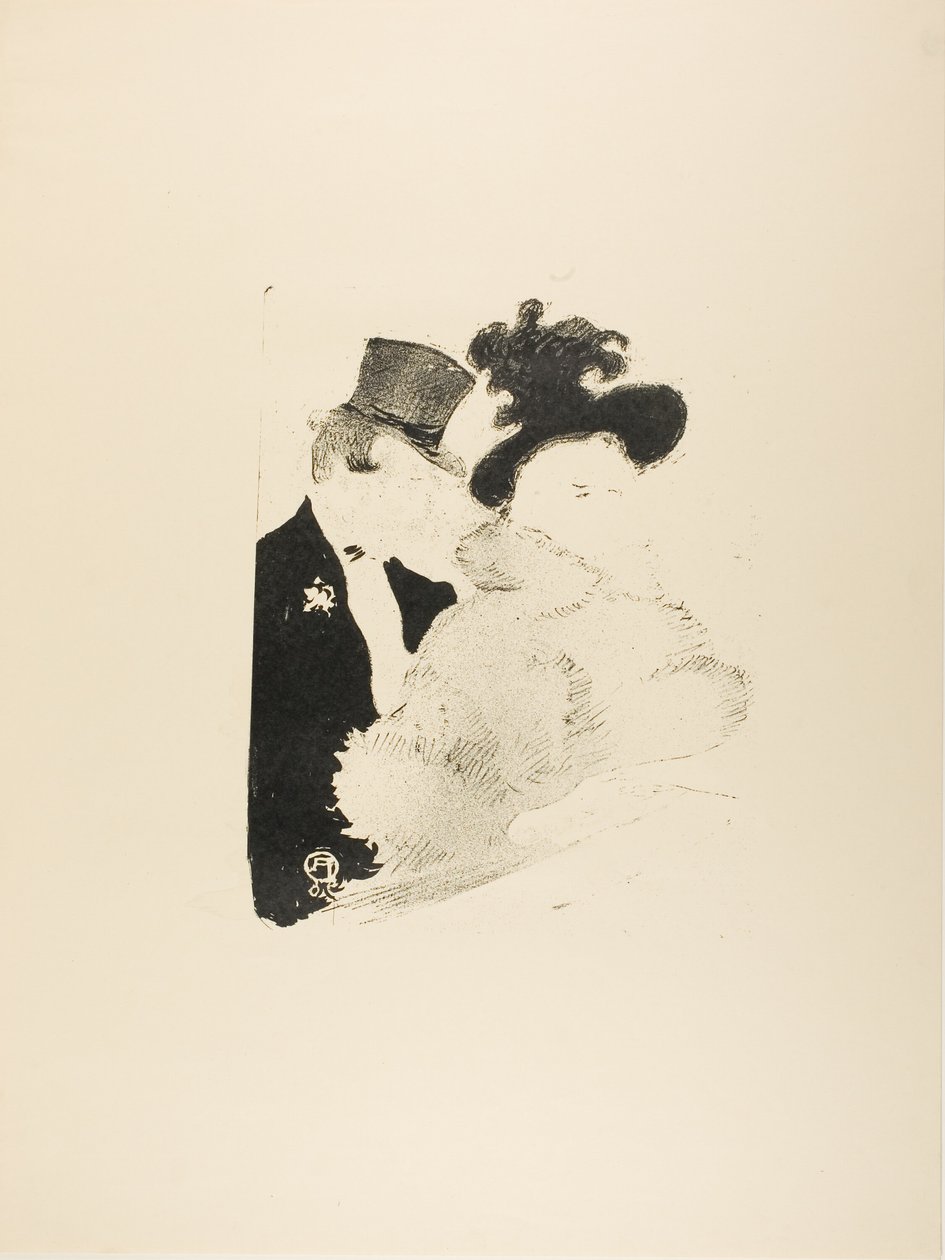 Na Koncertě od Henri de Toulouse Lautrec