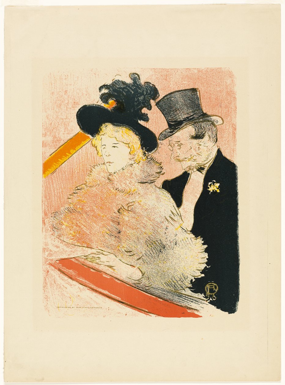 Na Koncertě od Henri de Toulouse Lautrec