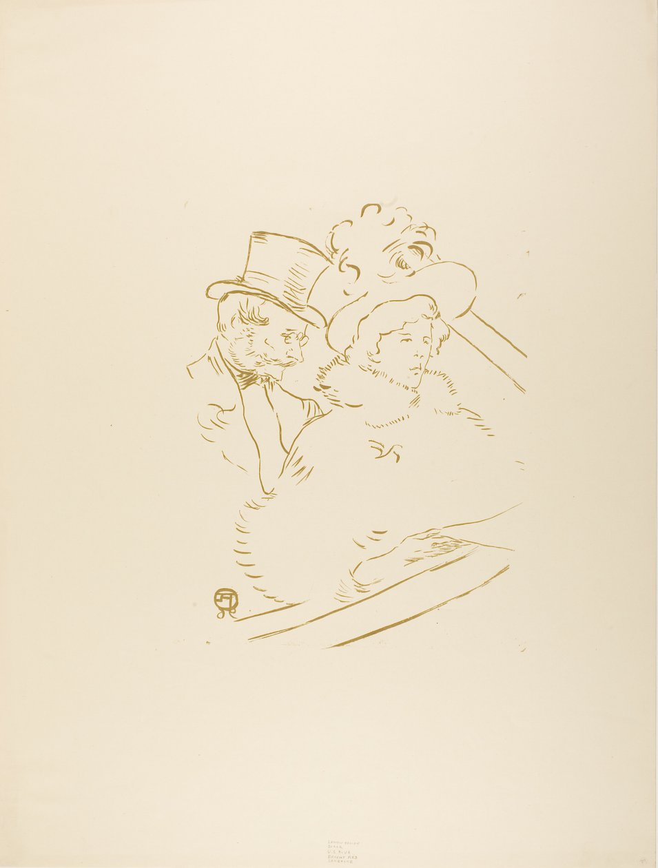 Na Koncertě od Henri de Toulouse Lautrec
