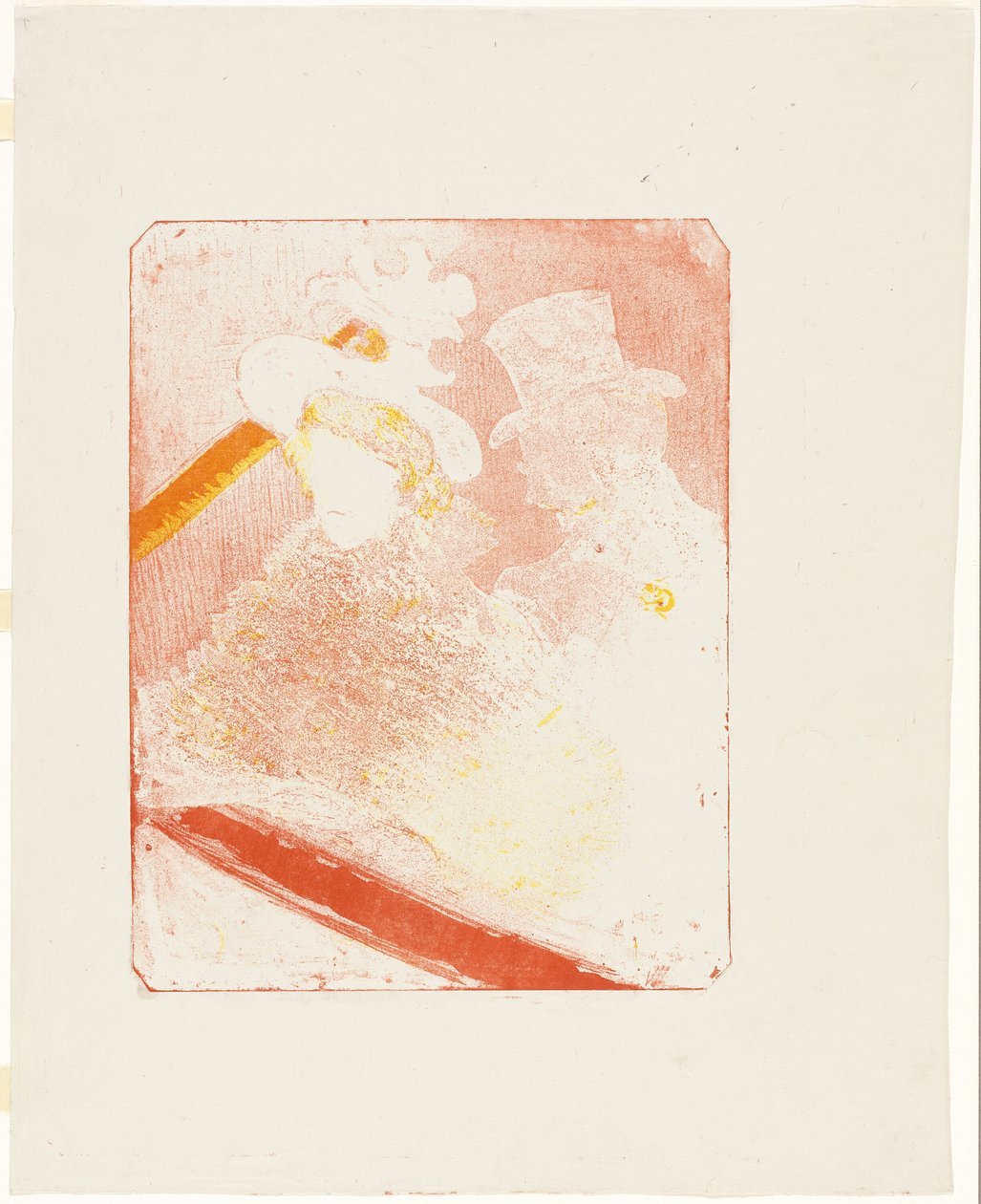Na Koncertě od Henri de Toulouse Lautrec