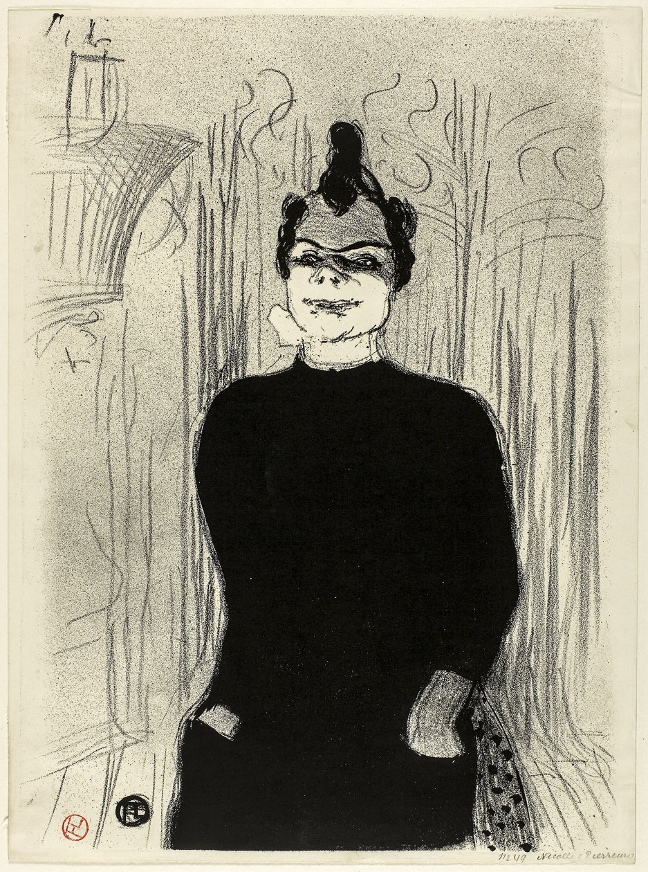 V Gaieté Rochechouart: Nicolle od Henri de Toulouse Lautrec