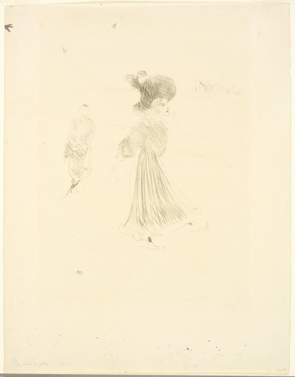V Ledovém paláci od Henri de Toulouse Lautrec