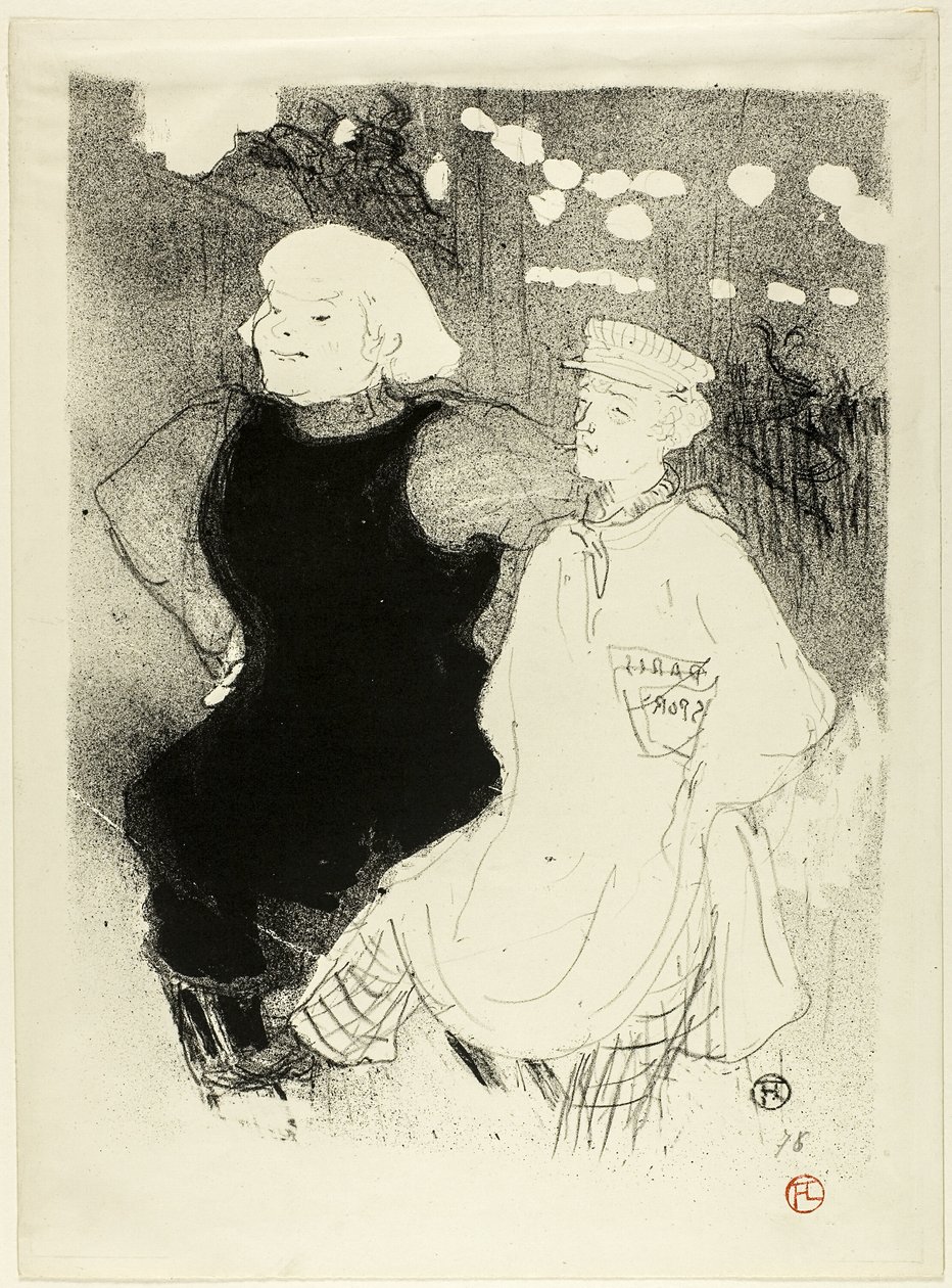 V Moulin Rouge: Francouzsko-ruská aliance od Henri de Toulouse Lautrec