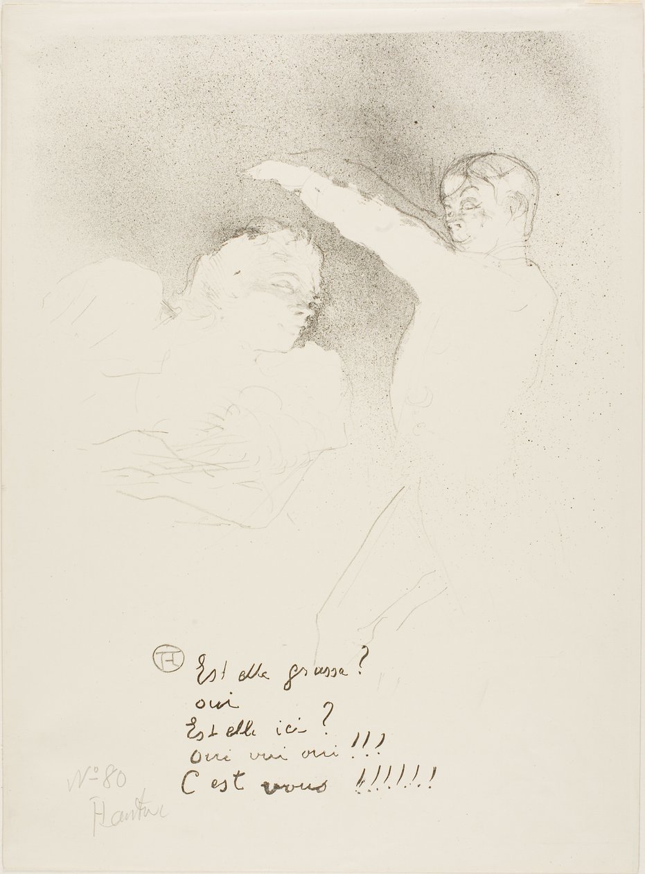 U odrůd: Mademoiselle Lender a Brasseur od Henri de Toulouse Lautrec