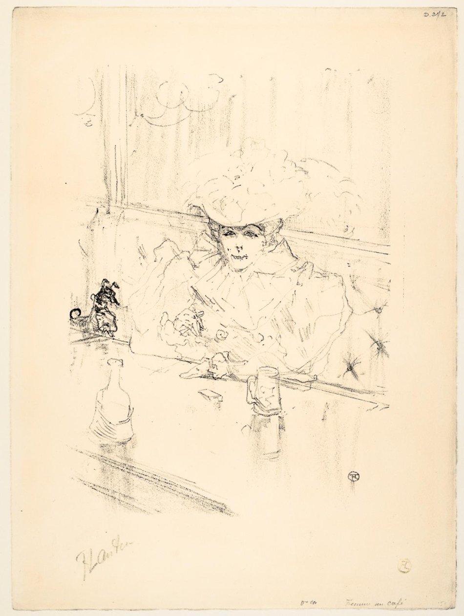 u chrousta od Henri de Toulouse Lautrec