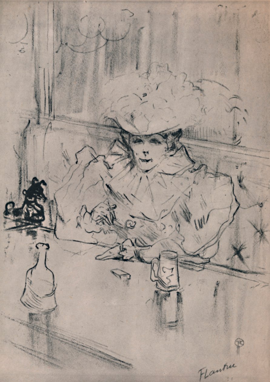 Au Hanneton, kolem roku 1898, 1946 od Henri de Toulouse Lautrec