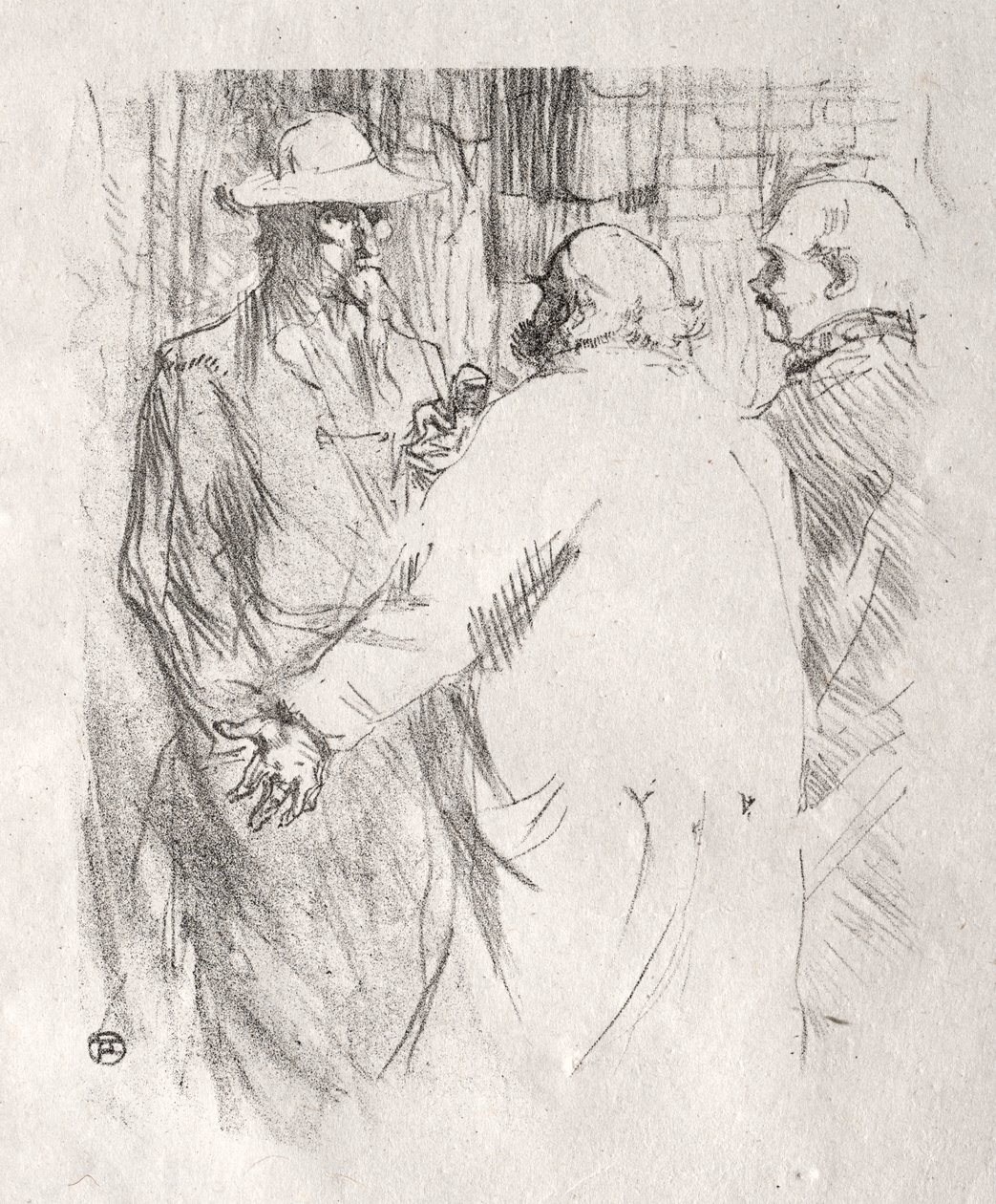 Na úpatí Sinaje: Clemenceau do Busku od Henri de Toulouse Lautrec