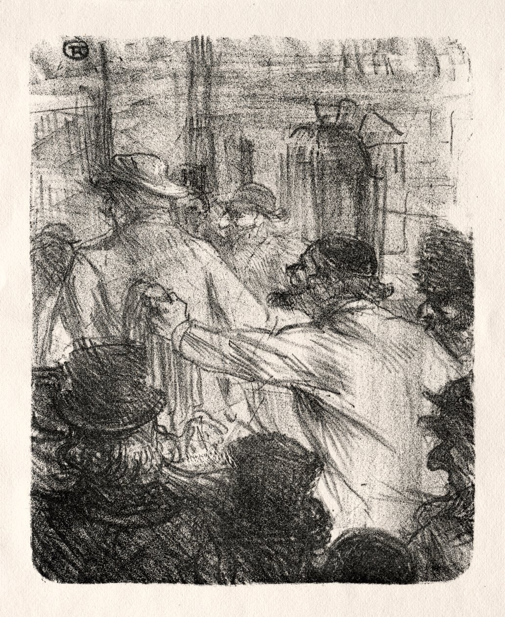 Na úpatí Sinaje: Sukiennice, Krakov od Henri de Toulouse Lautrec