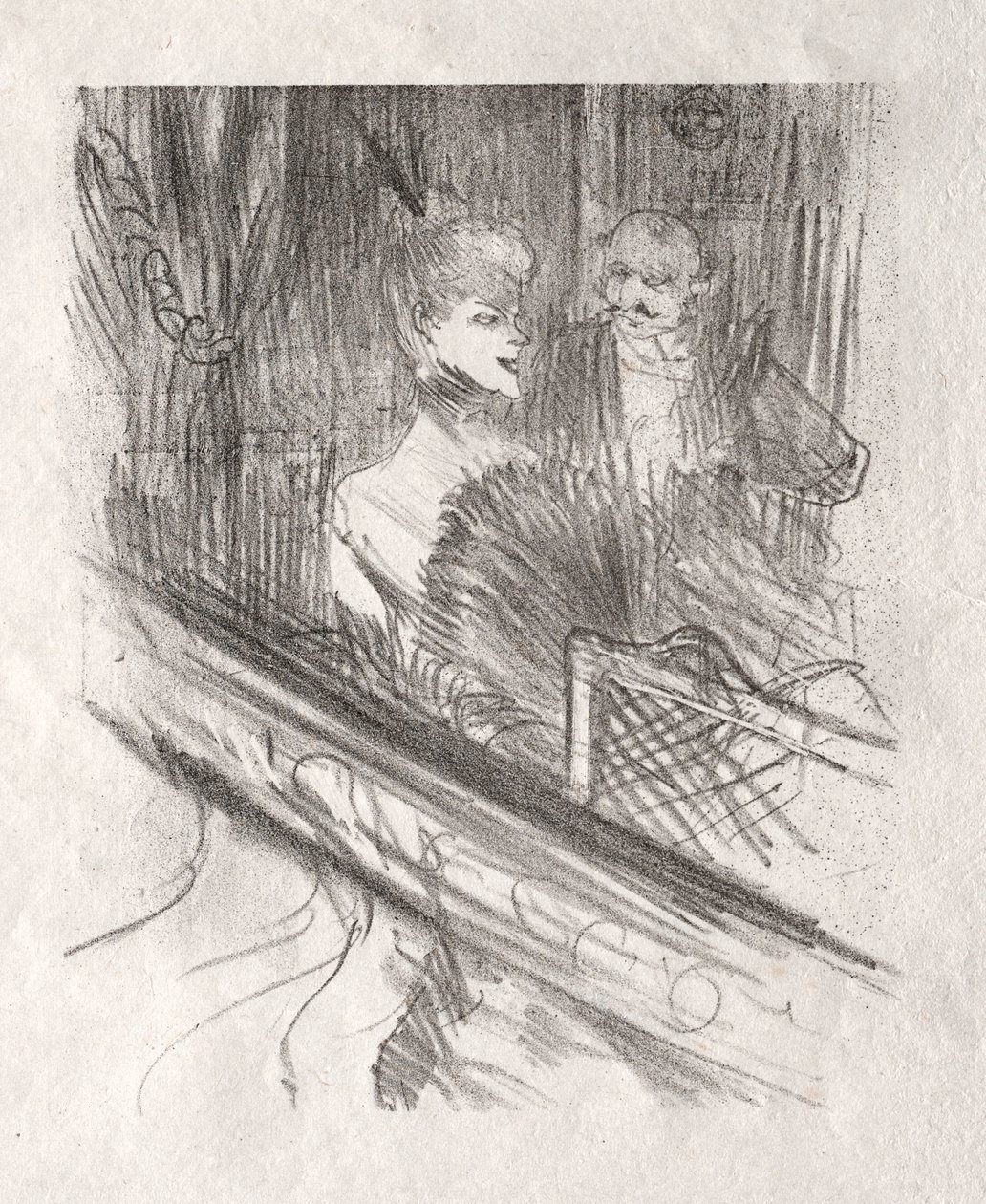 Na úpatí Sinaje: Baron Moïse od Henri de Toulouse Lautrec