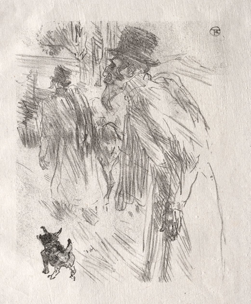 Na úpatí Sinaje: Polští Židé, Karlovy Vary, 1898. od Henri de Toulouse Lautrec