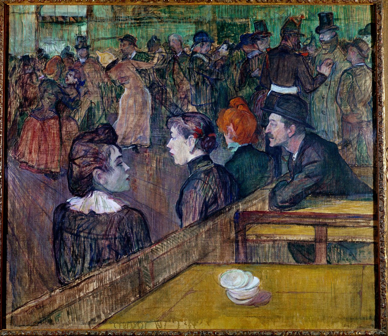Ball Moulin de la Galettessa od Henri de Toulouse-Lautrec