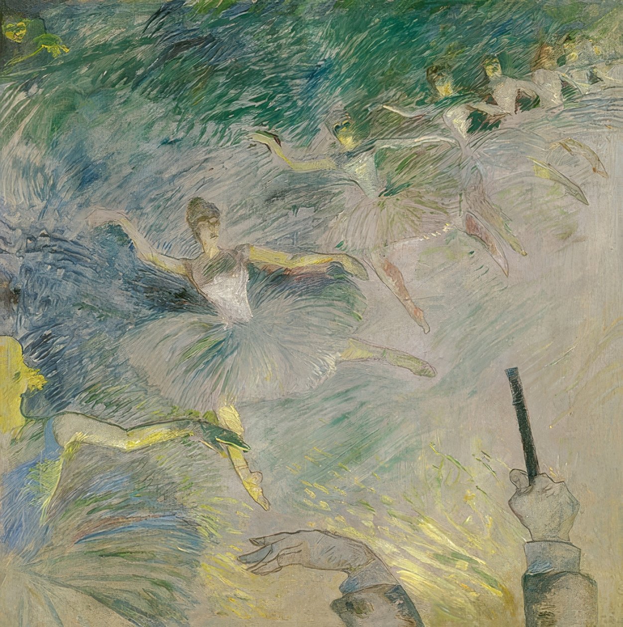 Baletní tanečníci. 1885/86 od Henri de Toulouse Lautrec