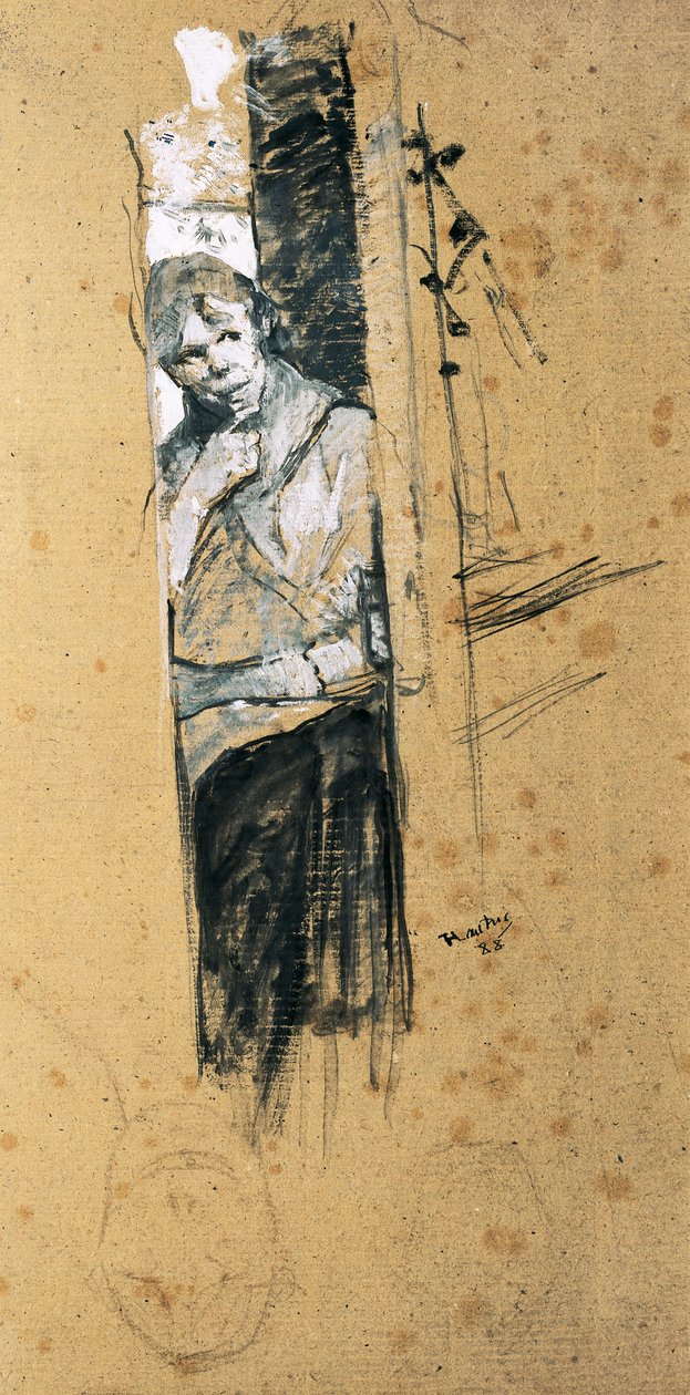 V zákulisí od Henri de Toulouse Lautrec