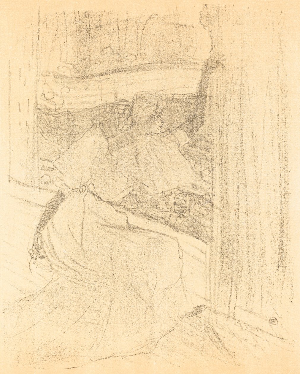 Poklona publiku Saluant le public, 1898. od Henri de Toulouse Lautrec