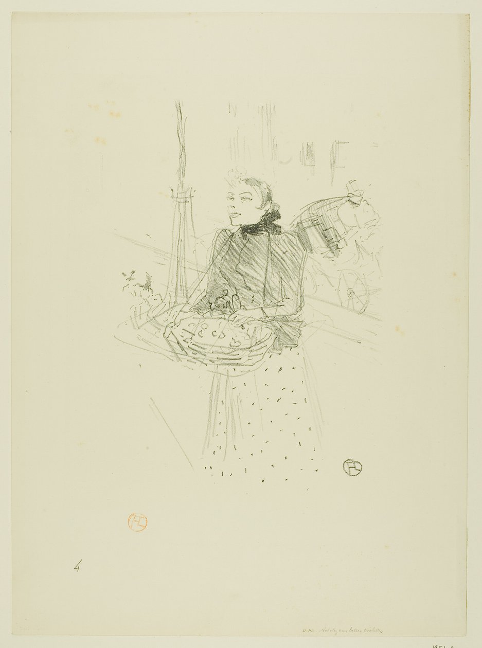 Kupte si moje Pretty Violets od Melodies od Désiré Dihau od Henri de Toulouse Lautrec