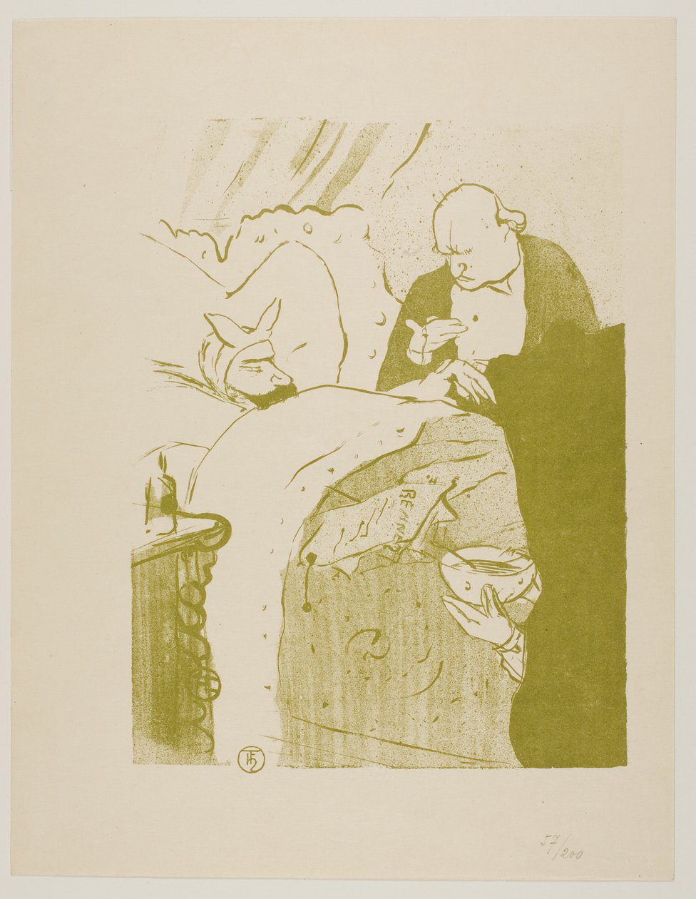 Carnot je nemocný! od Henri de Toulouse Lautrec