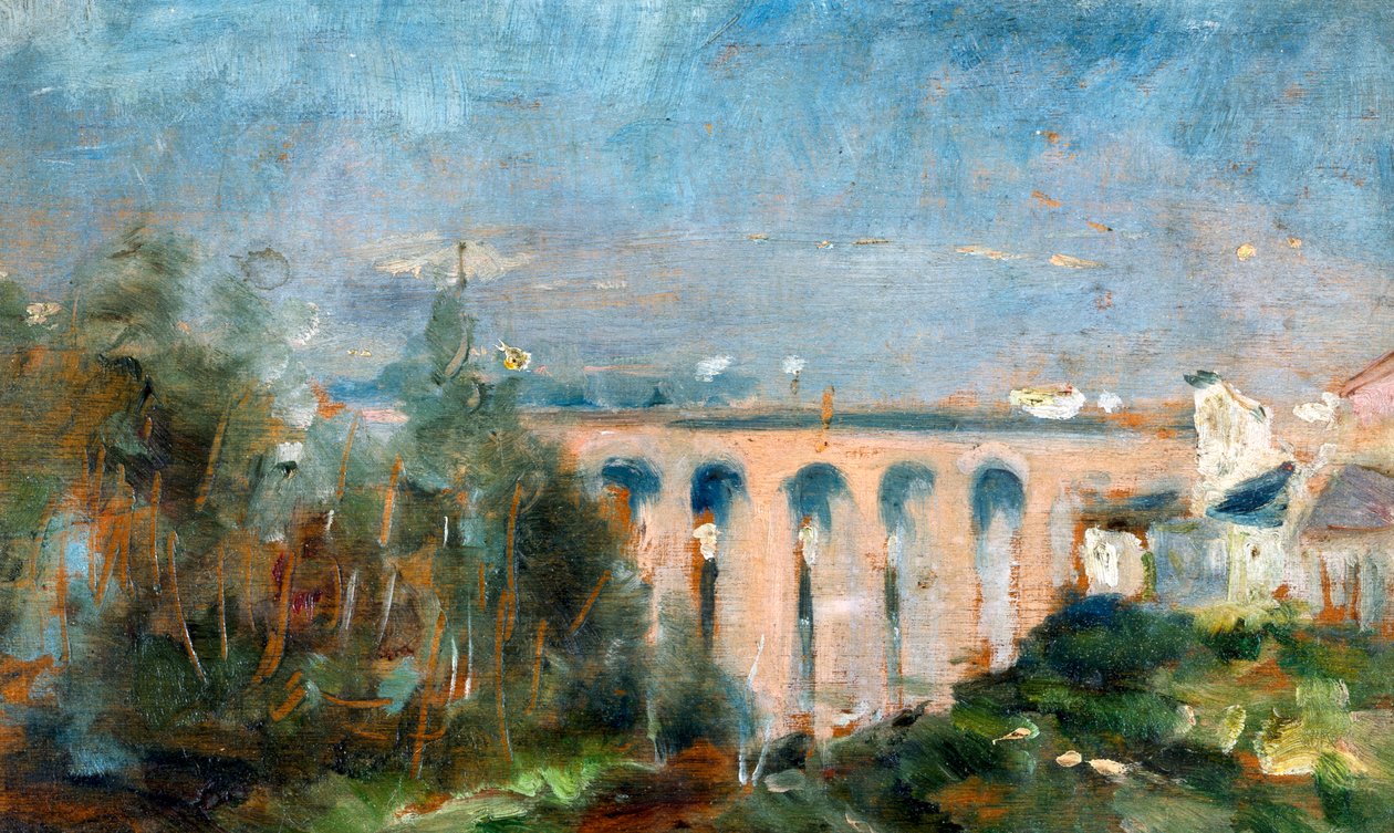 Castelviel viadukt v Albi od Henri de Toulouse Lautrec
