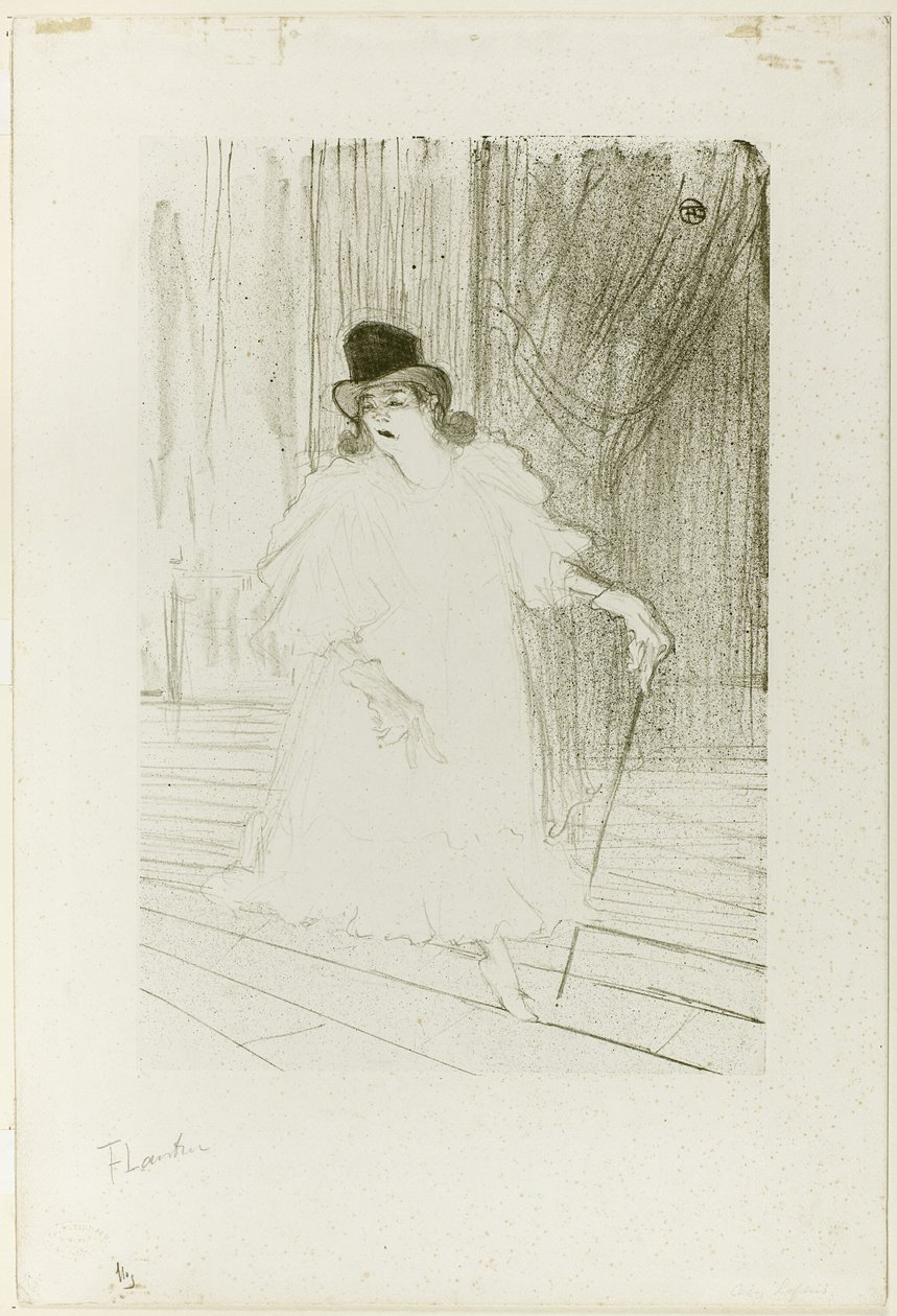 Cecy Loftusová od Henri de Toulouse Lautrec