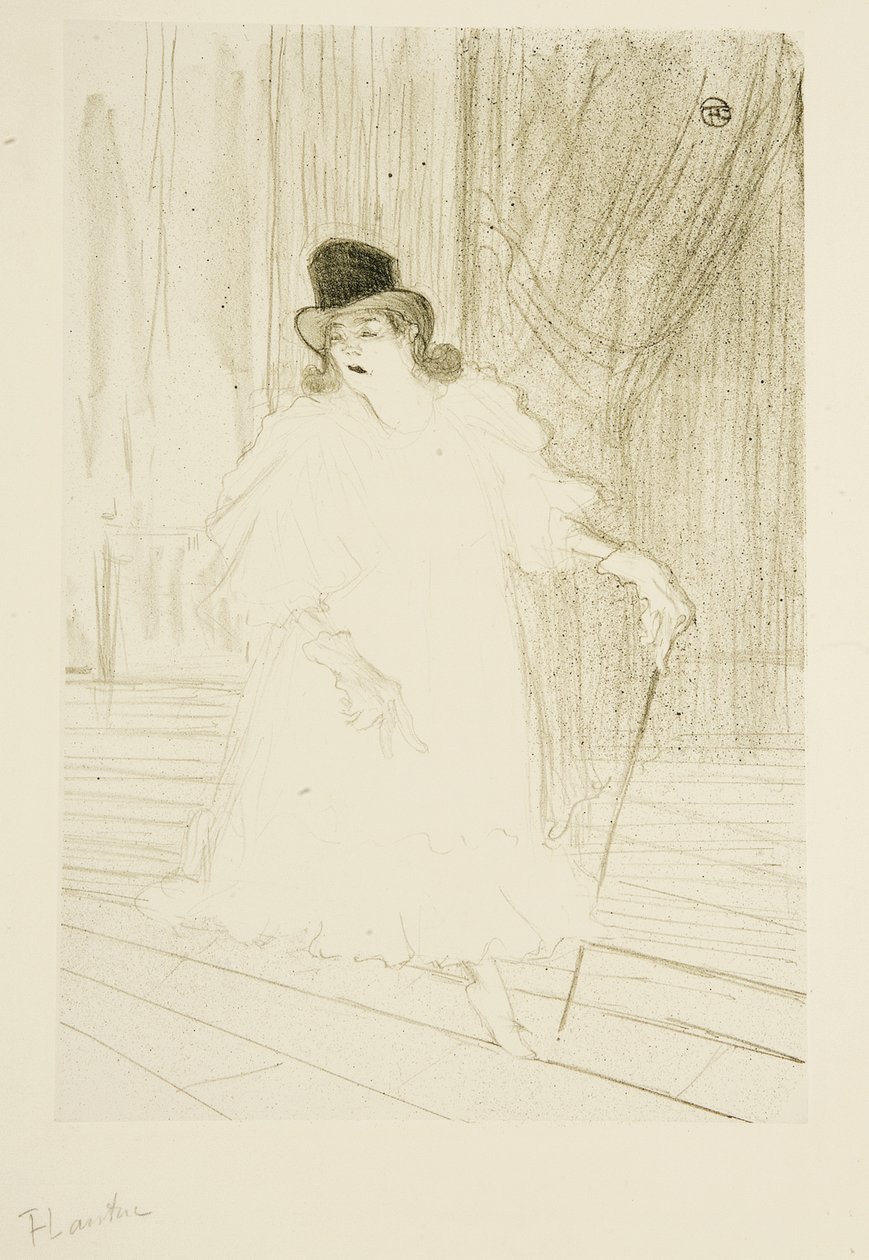 Cecy Loftus, 1895 od Henri de Toulouse Lautrec