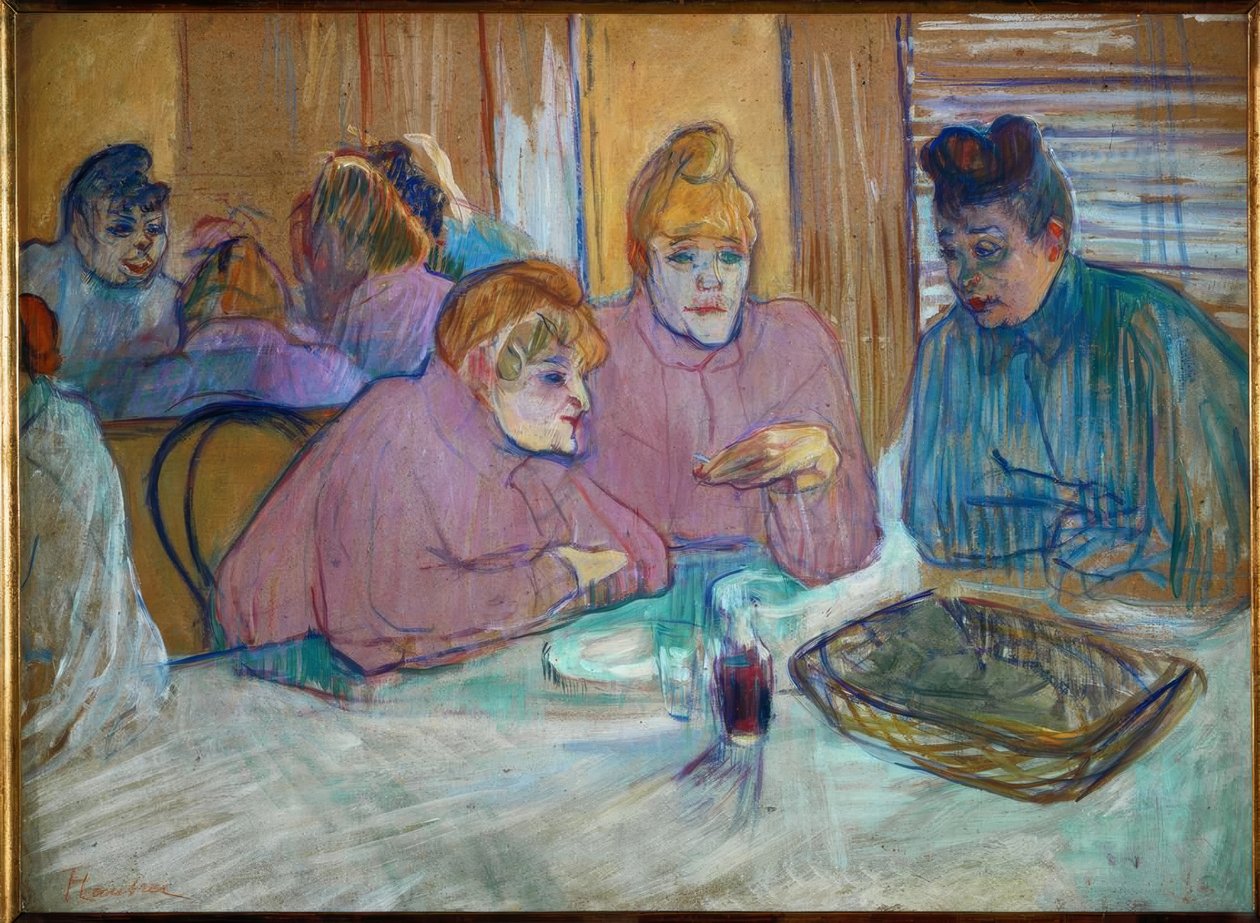 Tyto dámy v refektáři od Henri de Toulouse Lautrec