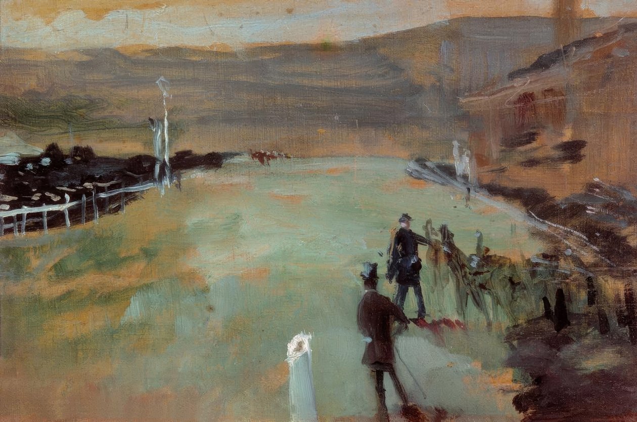Závodní dráha od Henri de Toulouse Lautrec