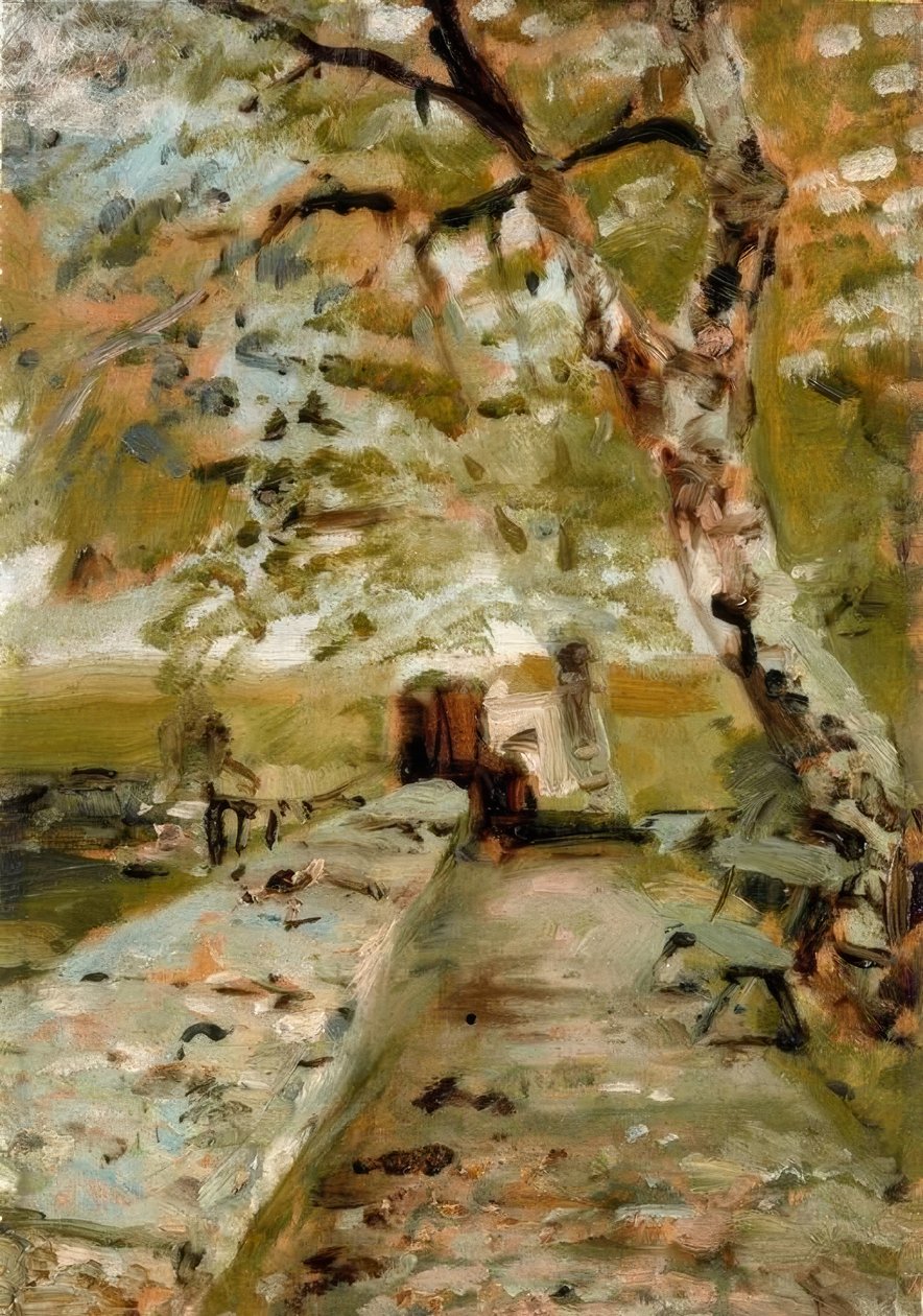Hrad Bosc. Terasa od Henri de Toulouse Lautrec