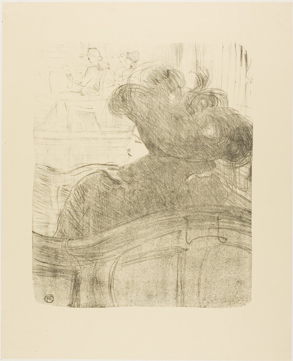 Cléo de Mérode z Třinácti litografií od Henri de Toulouse Lautrec