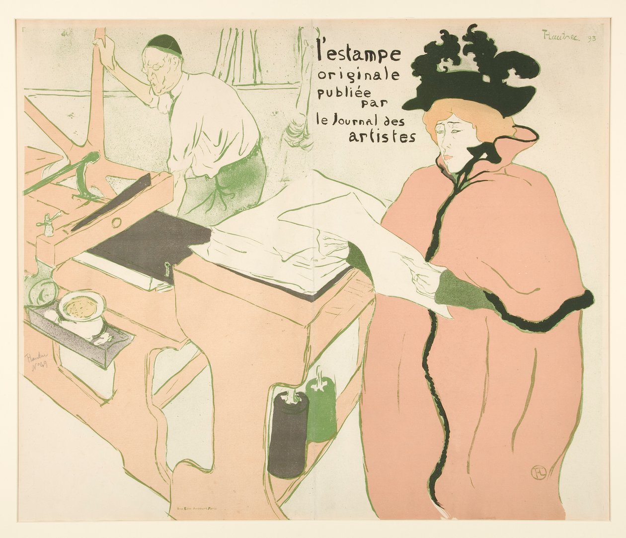 Obálka od Henri de Toulouse Lautrec