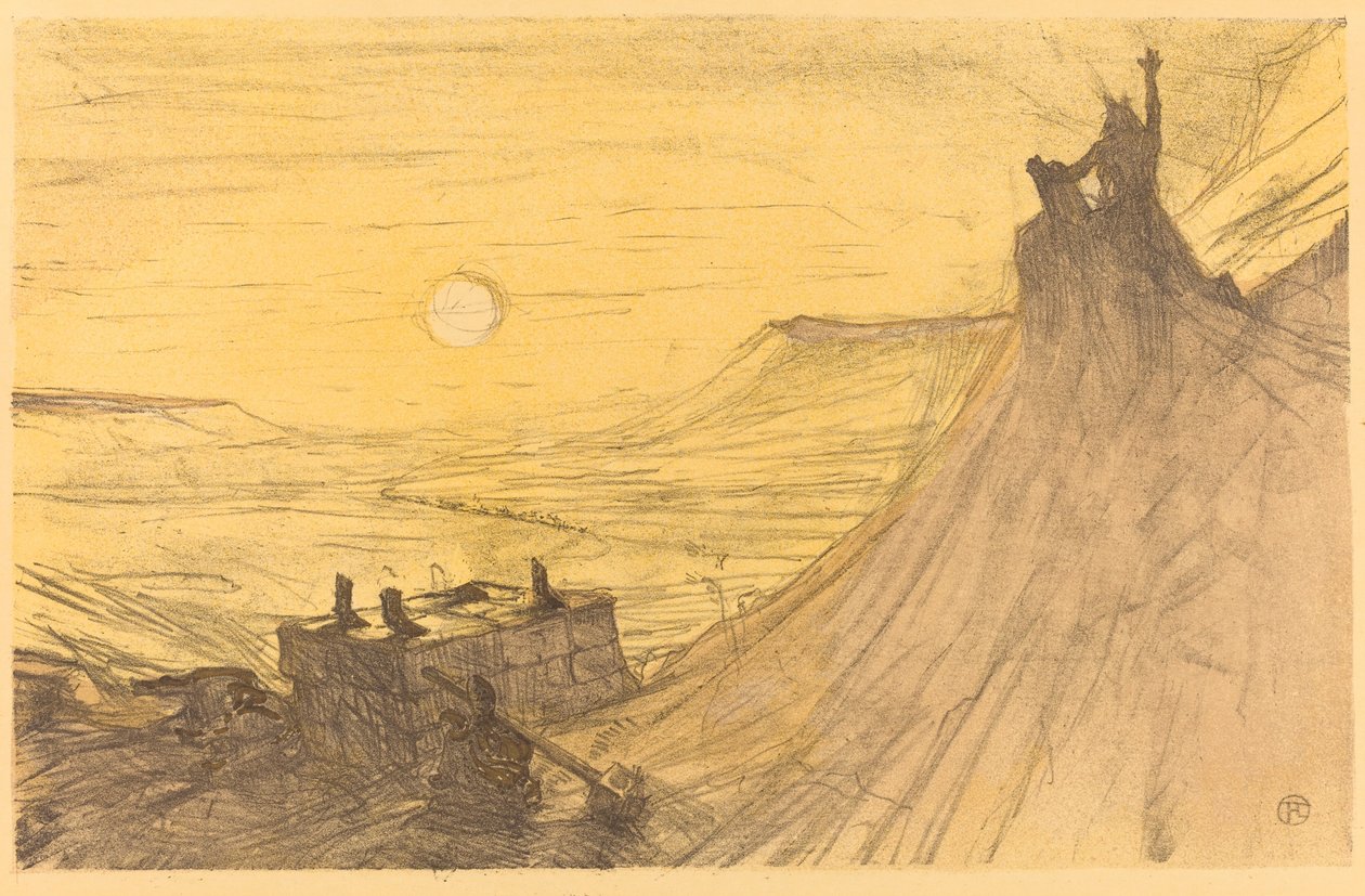 Obálka "Na úpatí Sinaje" od Henri de Toulouse Lautrec