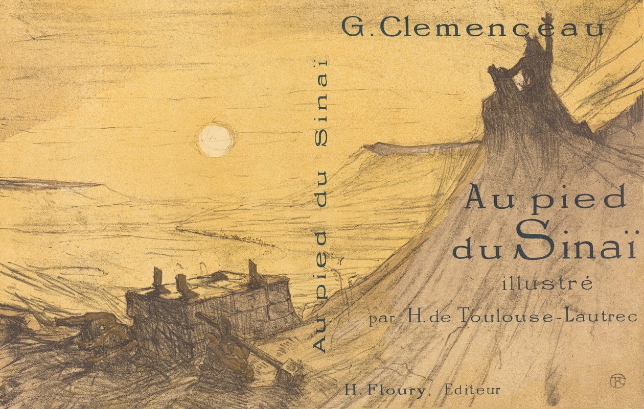 Obálka k filmu Na úpatí Sinaje, 1898. od Henri de Toulouse Lautrec