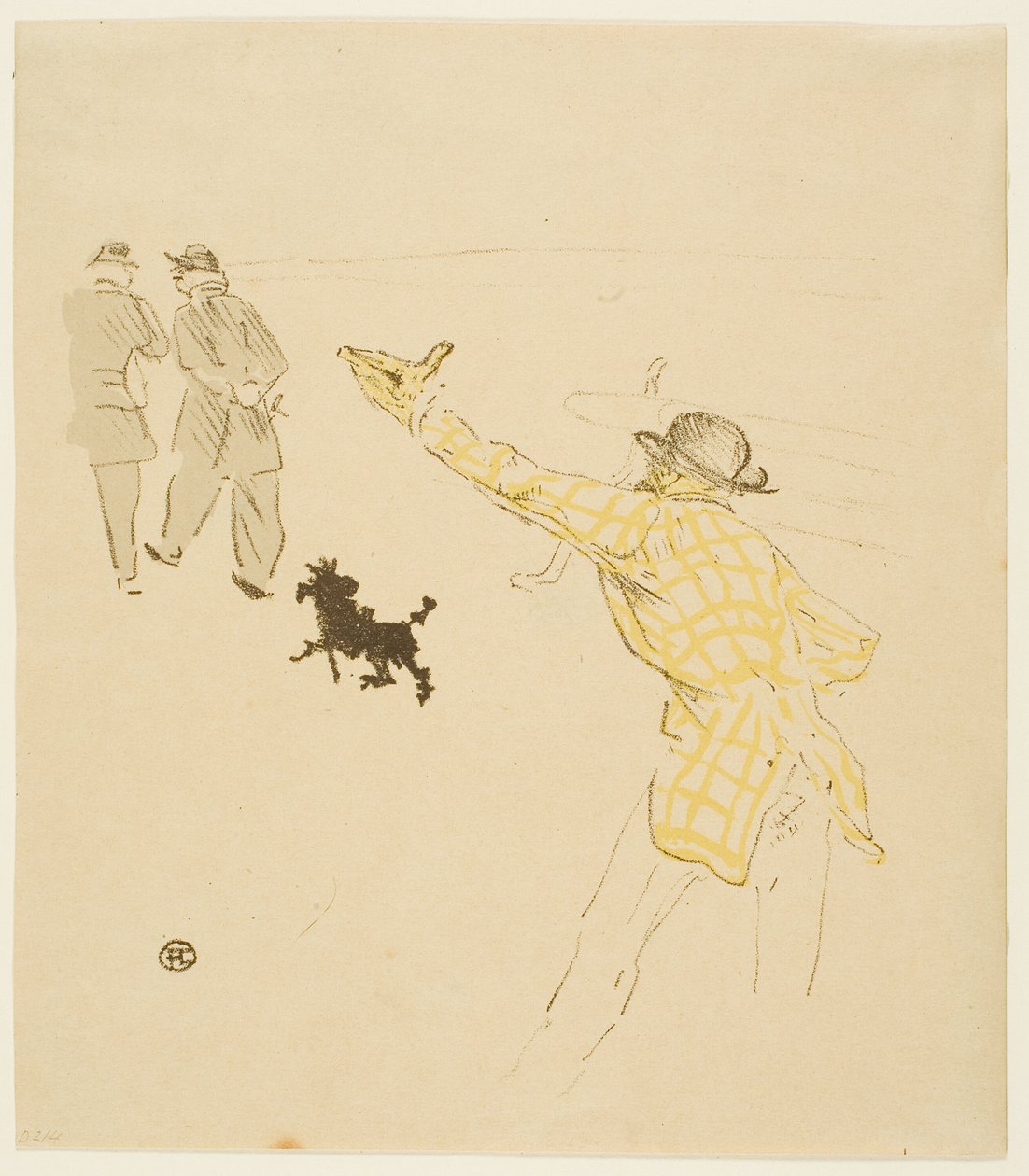 Obálka pro The Burden of Liberty od Henri de Toulouse Lautrec